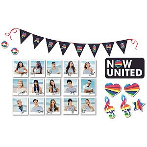 Kit Painéis Impresso em EVA - Now United - 01 unidade - Piffer-  Rizzo Embalagens