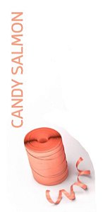 Rolo Fitilho Candy Salmon - 5mm x 50m - EmFesta