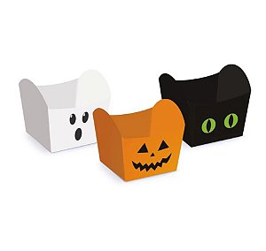 Mini Cachepot - Halloween Sortido -10 unidades - Cromus - Rizzo Embalagens