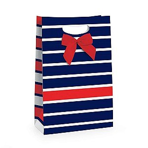 Caixa Flex Marinheiro 14x18x6cm - Navy - Cromus - Rizzo Embalagens