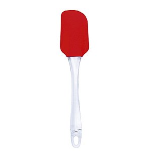 Espátula de Silicone Com Cabo de Acrílico 25cm - 1 Unidade - Mimo Style - Rizzo