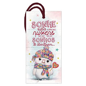 Decor Home Tag "Sonhe Suba Nuvens" - DHT2-155 - LitoArte - Rizzo