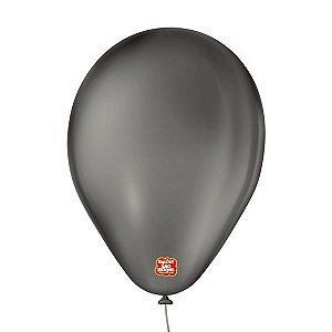 Balão de Festa 6,5" Basic - Preto - 50 Unidades - Balões São Roque - Rizzo