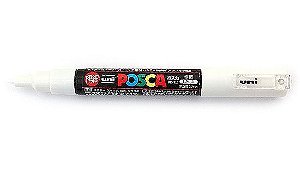 Caneta Posca PC-1M 0,7mm Branco - 01 Uni - UniPosca - Rizzo