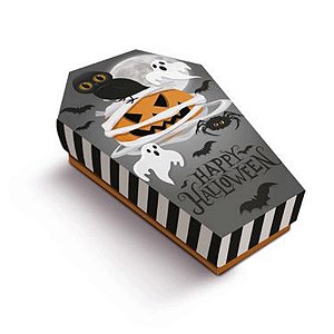 Caixa Especial Caixão Noite Do Terror Halloween 8 Unidades - Cromus - Rizzo Embalagens