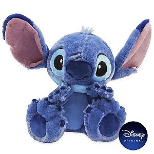 Pelúcia Disney Stitch Big Feet 45cm Lilo & Stitch - Disney Original - 1 Un - Rizzo