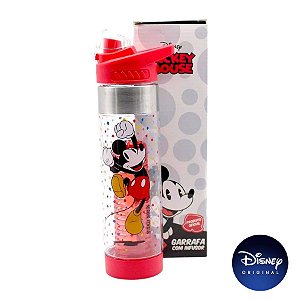 Garrafa C/ Infusor Mickey Mouse - Disney Original - 750ml - 01 Un - Rizzo