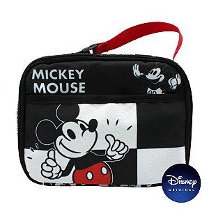 Lancheira Térmica Mickey Mouse Xadrez - Disney Original - Zona Criativa - 01 Un - Rizzo