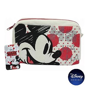 Necessaire Tecido Mickey Mouse - Disney Original - 01 Un - Rizzo