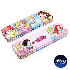 Estojo Metal Disney Princesa - Disney Original - 1 Un - Rizzo