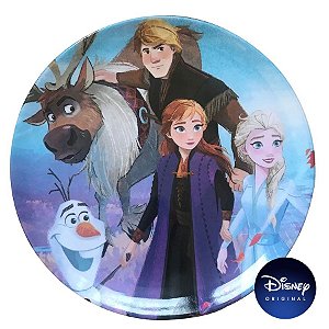 Prato Sem Borda Frozen 2 - 20cm - Disney Original - 1 Un - Rizzo