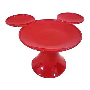 Mesa Vermelha P/ Doces Minnie Mickey Mouse - 20x14cm - 1 Un - Rizzo