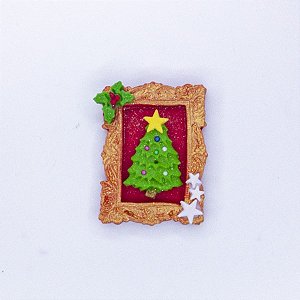Confeito De Açúcar - Moldura Árvore De Natal - 3 unidades - Rizzo