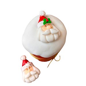 Confeitos Comestíveis "Papai Noel" - 03 Unidade - Rizzo