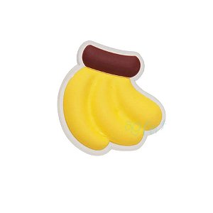 Aplique Banana Silicone - 3,5cm - 4 Un - Artegift - Rizzo