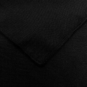 Guardanapo de Tecido Oxford Luxo - Preto - 38x38cm - 01unidade - Rizzo Embalagens