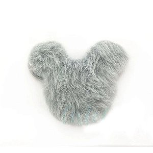 Aplique Urso Pelo Azul Decorativo - 2 Un - Artegift - Rizzo