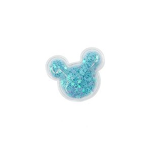 Aplique Urso Incolor Azul - 5cm - 2 Un - Artegift - Rizzo