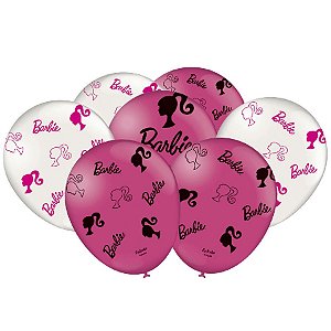 Balão Especial Festa Barbie - 25 Unidades - Festcolor - Rizzo Embalagens