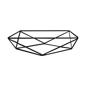 Aramado Triangular de Ferro - Preto - 01 Unidade - Só Boleiras - Rizzo