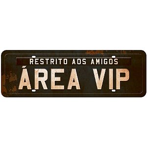 Restrito aos Amigos Área Vip DHPM2-040 - LitoArte 1 Unidade - Rizzo Embalagens