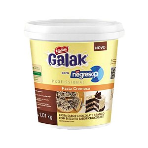 Pasta Cremosa Galak C/ Negresco Chocolate Branco - 1,01Kg - 1 UN - Nestlé
