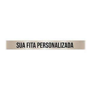 Fita de Cetim Personalizada CFS002 - 10mm X 45metros - Champagne 311 - 01 Unidade - Progresso - Rizzo