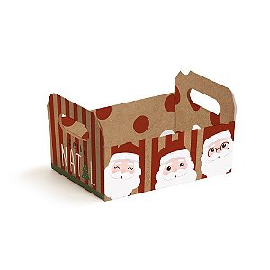 Caixote de Papel Cartão - Noelito - 01 unidade - Cromus Natal - Rizzo