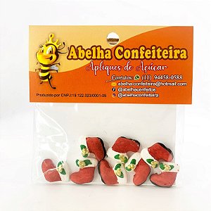Mini Confeito - Meia Natalina - 8 UN - Abelha Confeiteira - Rizzo