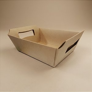 Cesta de Papel P 9,5x14x5cm - Kraft - 10 Unidades - ASSK - Rizzo