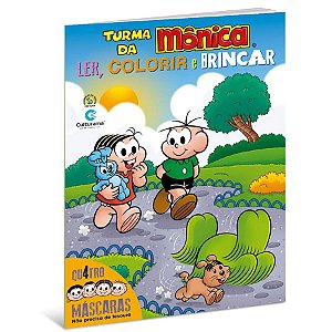 Livro 501 Desenhos para Colorir - Turma Da Monica - 01 UN - Culturama -  Rizzo - Rizzo Embalagens