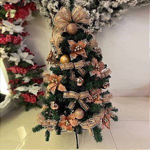 Árvore de Natal rose gold: 25 ideias elegantes  Árvore de natal rosa,  Arvore de natal rosa, Arvore de natal