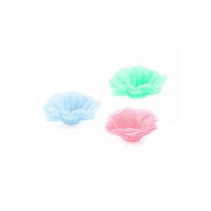 Forminha Flor - Candy - Rosa Azul Verde- 50 UN - MaxiFormas - Rizzo