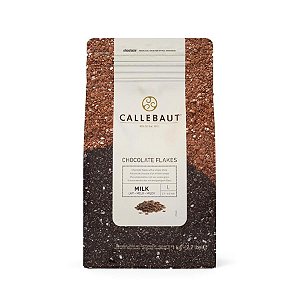 Chocolate Belga Callebaut - Flocos Ao Leite - SPLIT-9-M - 1 kg - Rizzo