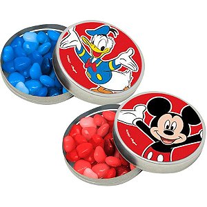 Latinha Metálica Lembrancinha Festa Mickey Mouse - 20 unidades - Rizzo Embalagens