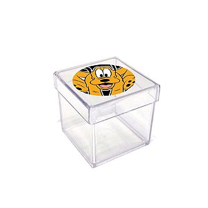 Caixinha Acrílica Lembrancinha Festa Mickey Mouse - 5cm x 5cm 20 unidade - Rizzo Embalagens