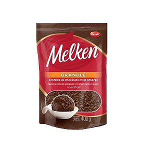 Granulé Chocolate Meio Amargo - Melken - 400g - 01 unidade - Harald - Rizzo