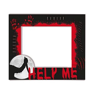 Painel para Fotos Halloween - Noite do Terror - 70x62cm - 1 unidade - Cromus - Rizzo Embalagens