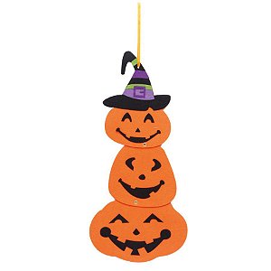 Placa Abóbora 1 un. Halloween - Cromus - Rizzo Embalagens