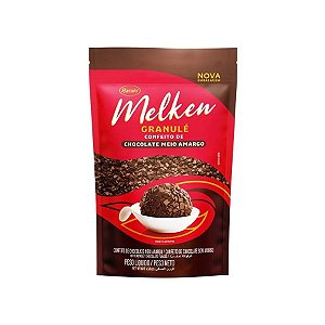 Chocolate Harald - Melken Granulé - Confeito Granulado Meio Amargo - 130g - 1 UN - Rizzo