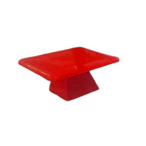 Suporte para Doces - Vermelho - 17x17cm - 1 UN - Rizzo