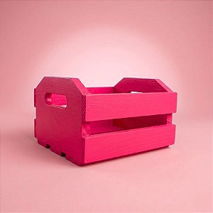 Mini Caixote - Pink - 12x7cm - 1 UN - Rizzo