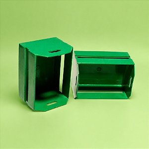Mini Caixote - Verde Escuro - 12x7cm - 1 UN - Rizzo