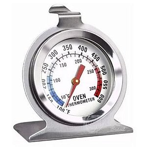 Termômetro para Forno Analógico de 0°C ~300°C em Metal - 1 unidade - Rizzo Confeitaria