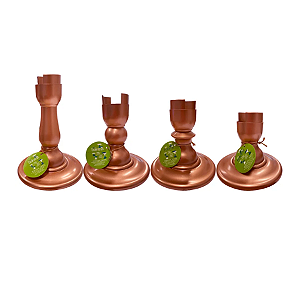 Base Pé Boleira - Rose Gold - Só Boleiras - Rizzo Balões