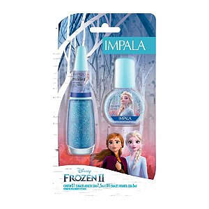 Kit Esmalte - Adulto & Infantil - Frozen 2 - Enfrente Seus Medos - Impala - 2 UN - Rizzo