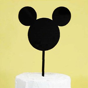 Topo de Bolo - Mickey Mouse - 1UN - Ref 2389 - Vivarte - Rizzo