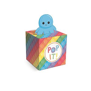 Caixa Pop Up Pop It Fidget Toys - 10 unidades - Cromus - Rizzo Embalagens