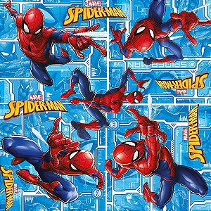 Folha para Ovos de Páscoa Spiderman Tech 69x89cm - 05 unidades - Páscoa Cromus - Rizzo Embalagens