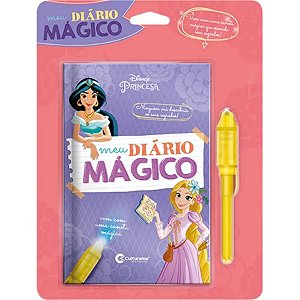 Meu Diário Secreto com Caneta Mágica - Princesas Disney - 01 UN - Culturama - Rizzo
